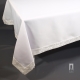  STAIN-RESISTANT WHITE TABLECLOTH – RECTANGLE 