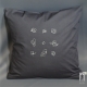 Pillowcase embroidery graphic - Gryzmoł